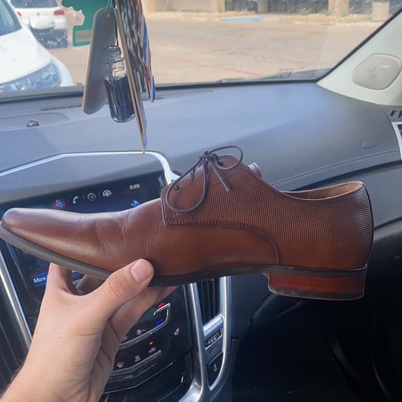 Brown Florsheim Dress Shoes (Oxfords) - Picture 5 of 5